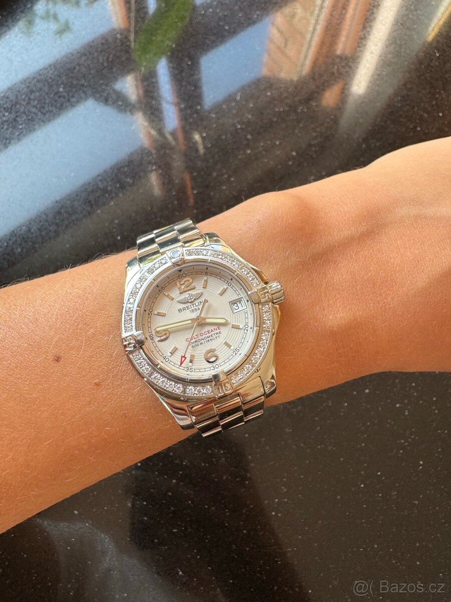 Breitling Colt Oceane 30 mm s diamanty