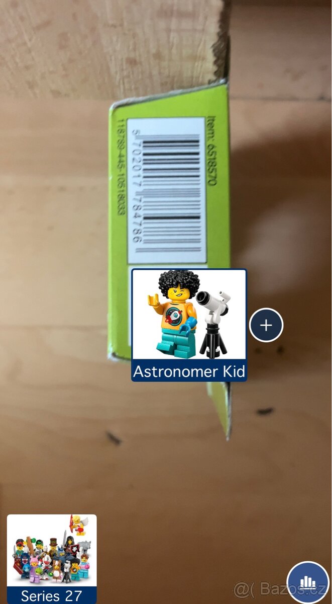 LEGO Astronomer Kid