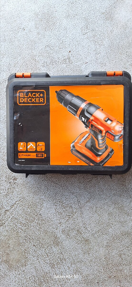 Aku šroubovák/vrtačka Black&Decker
