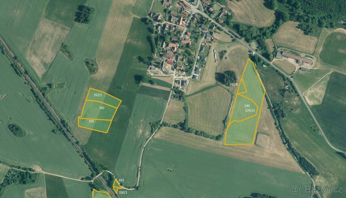 Zemědělská půda, prodej, Jetenovice, Velký Bor, Klatovy