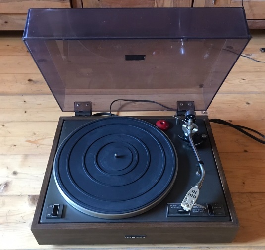 GRAMOFON PIONEER PL-12D II (1973) VE DŘEVĚ,NOVÁ JEHLA