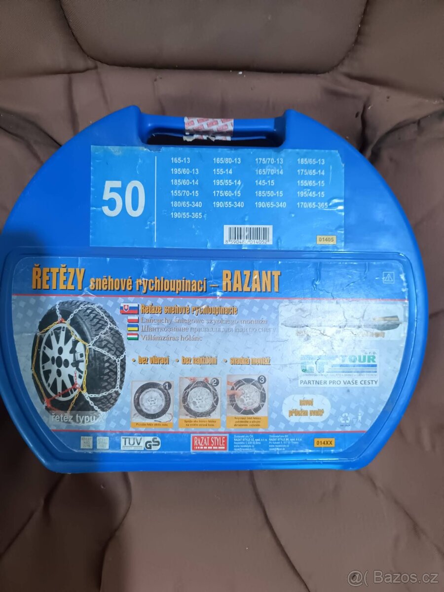 Prodám sněhové řetězy
