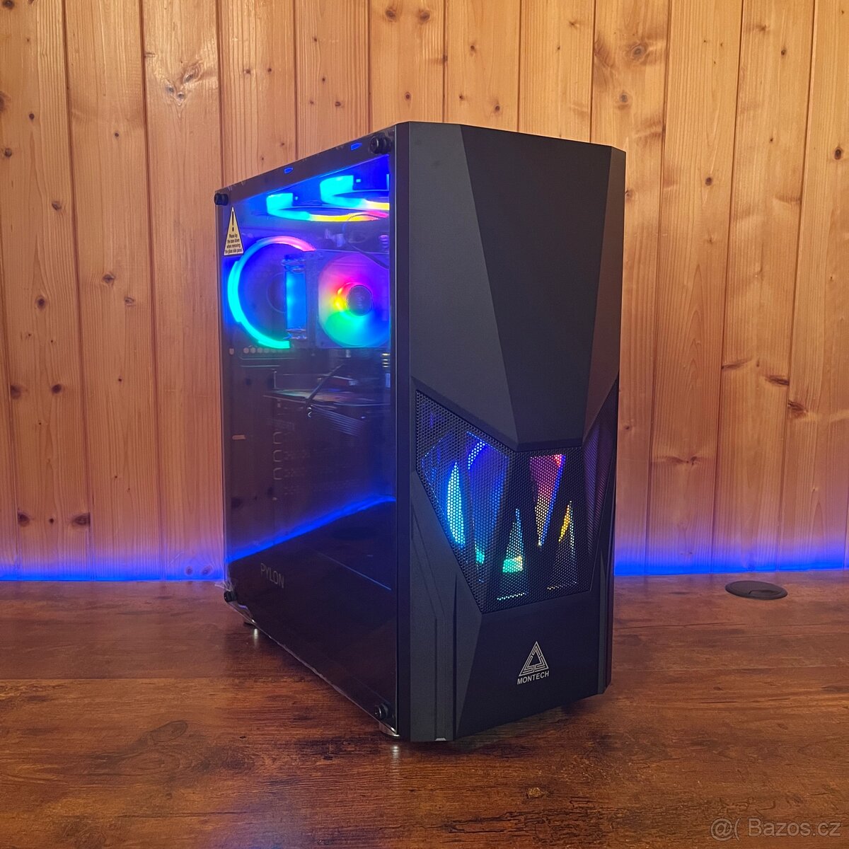 Nový Herní PC, RTX 5050, Ryzen 5 5500, SSD 1TB, W11PRO