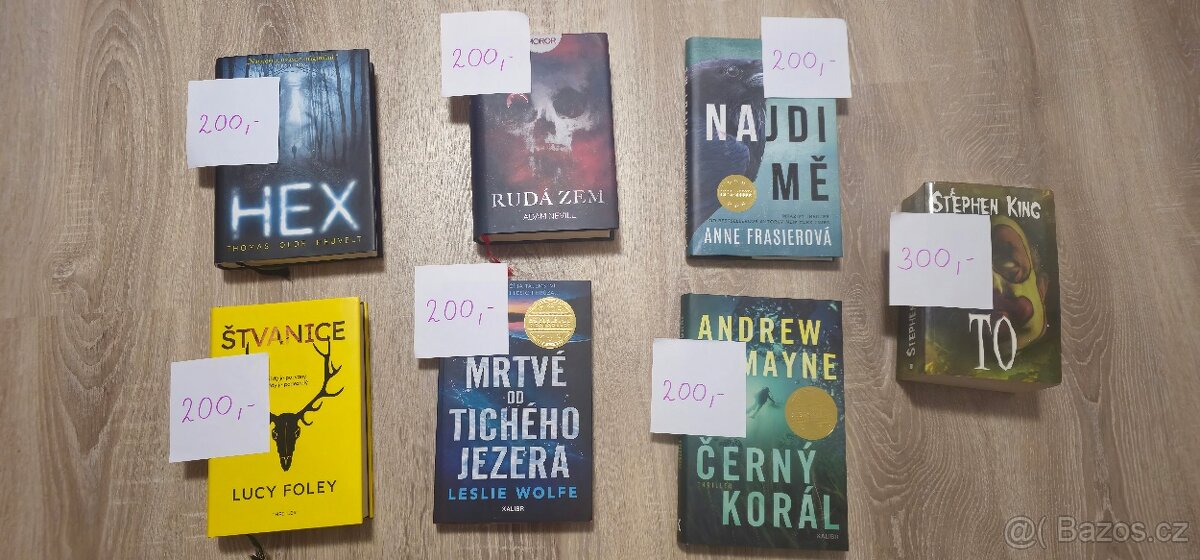 Knihy ( Horor, scifi atp. )