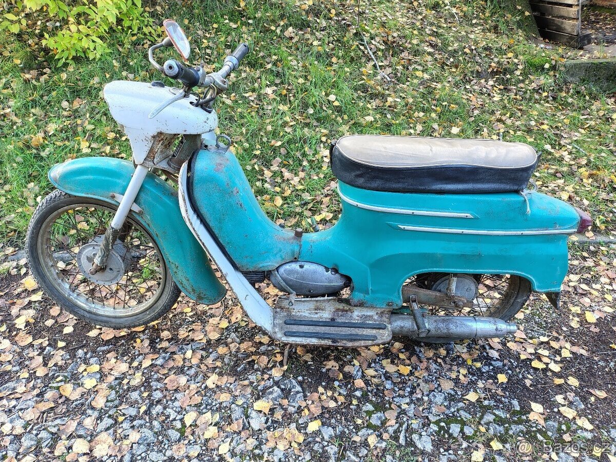 Jawa 50/05 pionýr s platným TP a SPZ