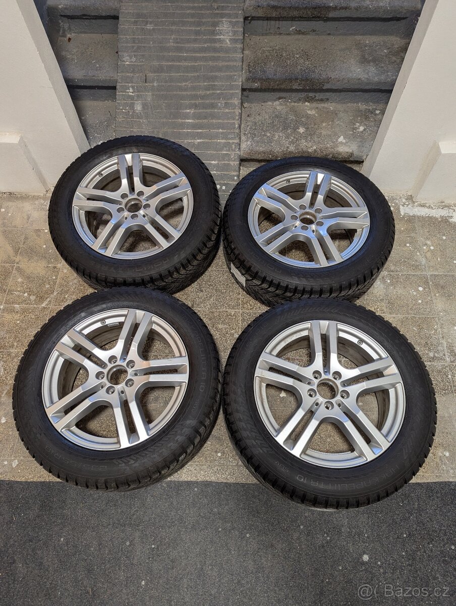 Sada ALU Mercedes GLB R18 + zimní pneu Nokian Hakkapeliitta