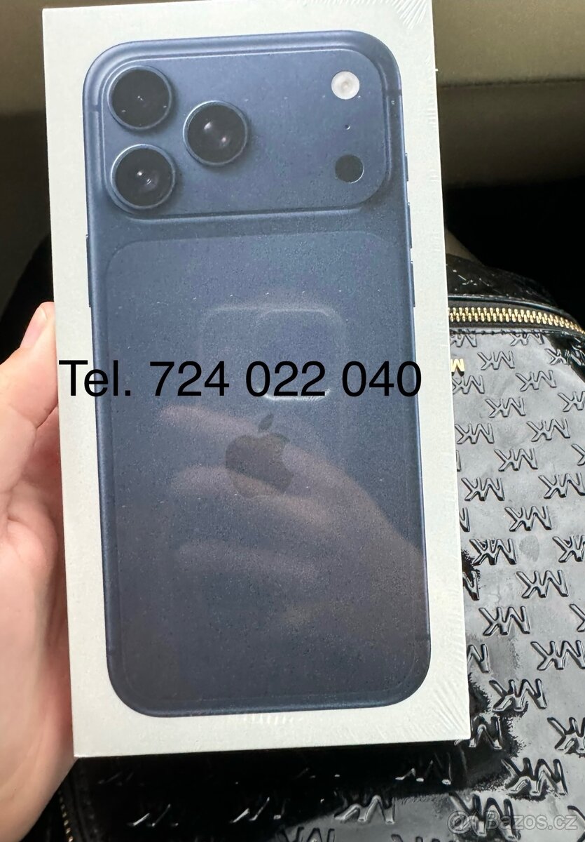 iPhone 17 Pro Max 256gb temně modrý nový záruka