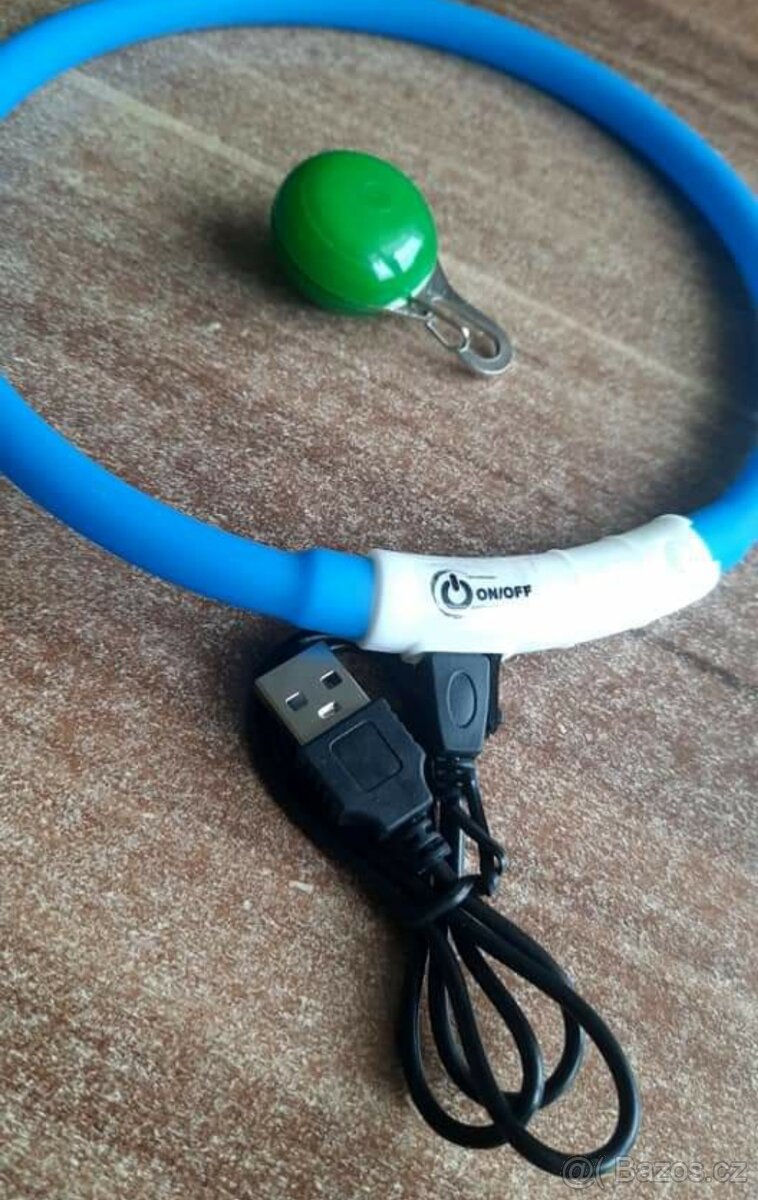 Nové blikající obojky pro psa