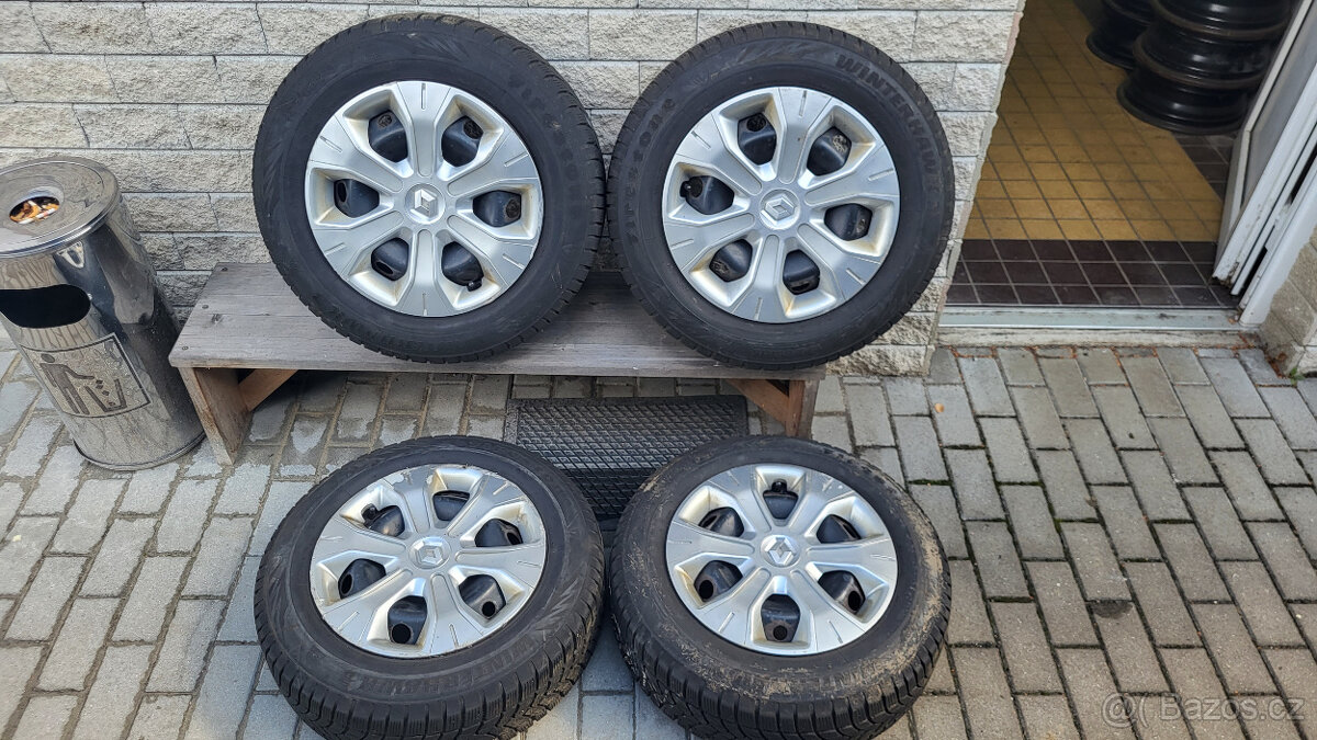 Zimní sada kol R15 na Renault Megane 3 rozteč 5x114,3