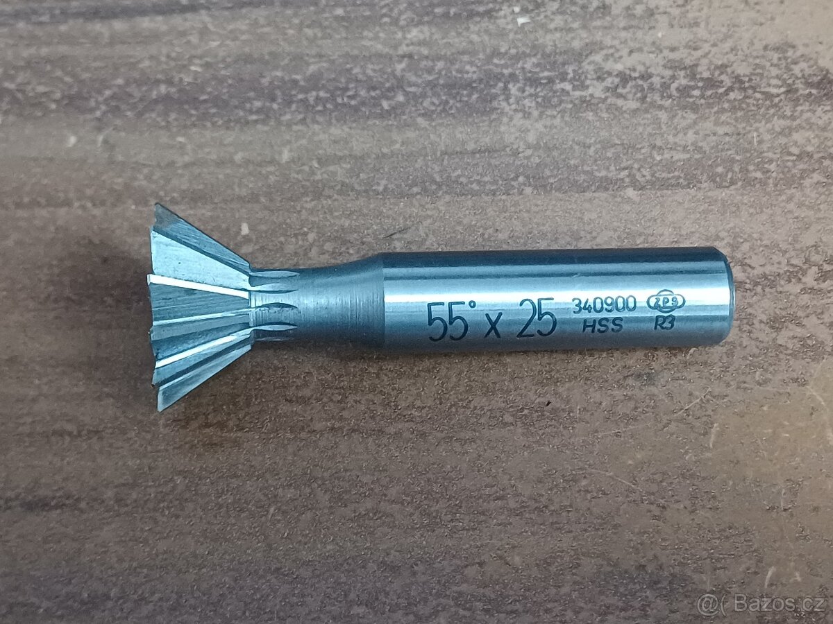 Fréza úhlová čelní 55°x25 - ČSN 222268