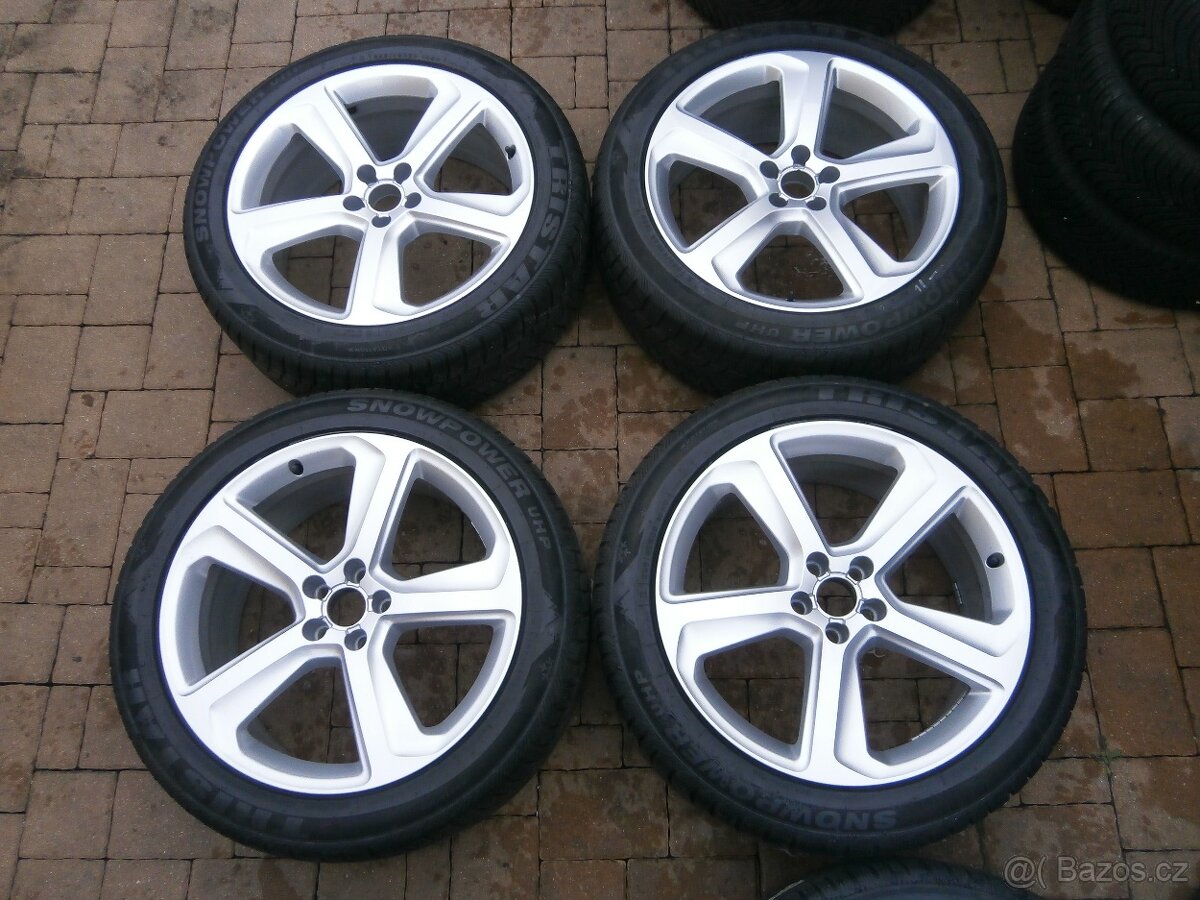 ALU zimní 20", orig. AUDI, rozteč 5x112mm, pneu 255/45/20