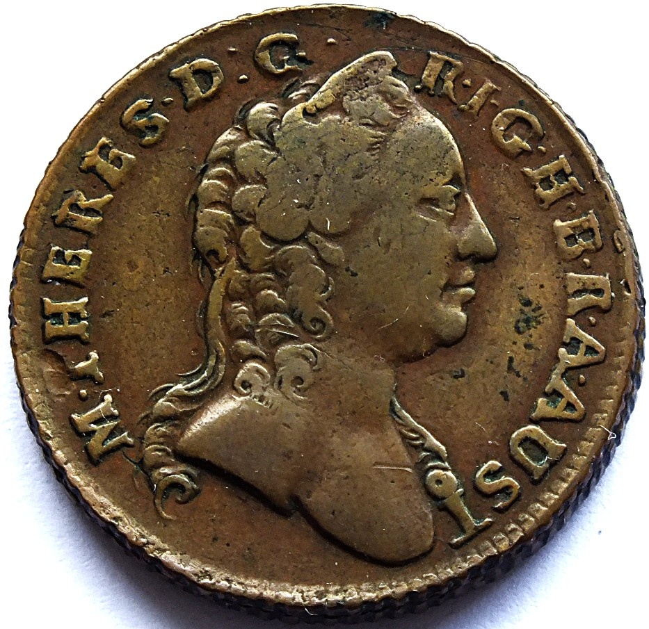 Pamětní šroubovací krejcar Marie Terezie,František Lotrinský