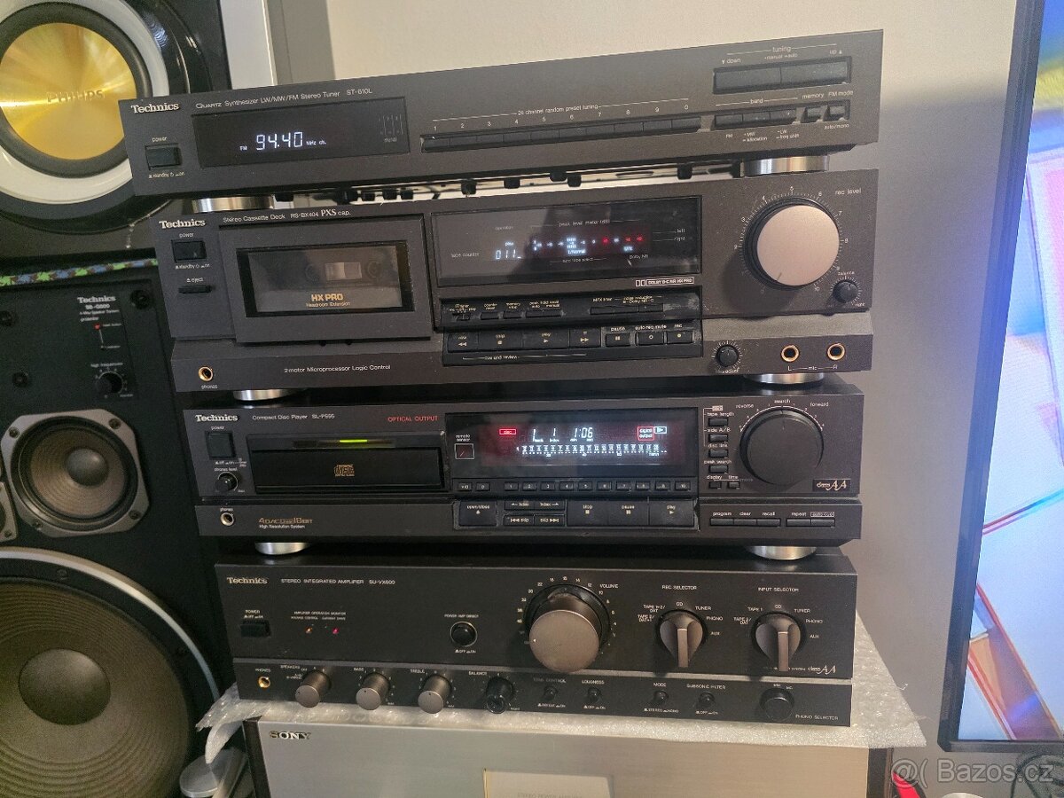 TECHNICS SU VX 600 SL P555 RS BX 404 ST 610L