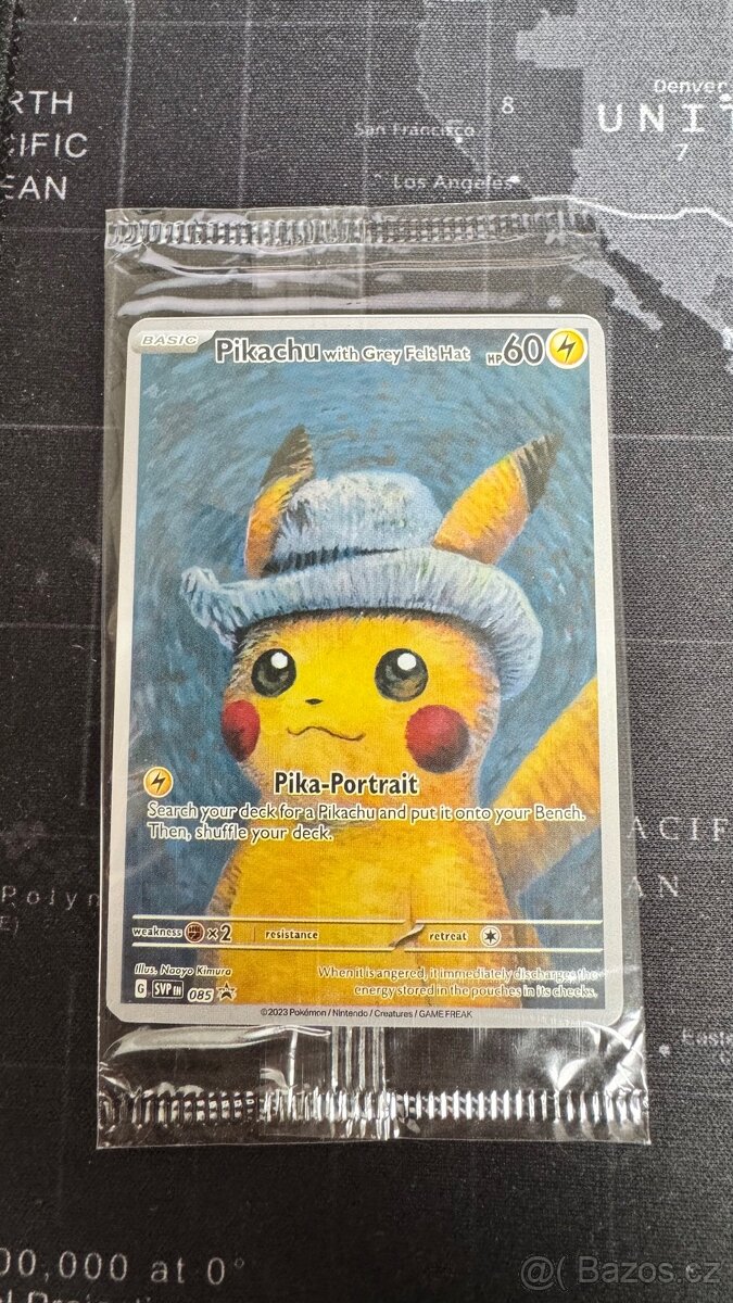 Pikachu with Grey Felt Hat