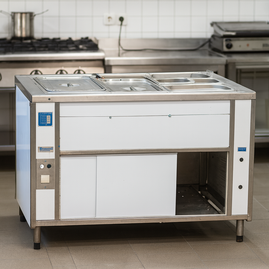 Vodní lázeň na GN nádoby elektrická s vestavbou