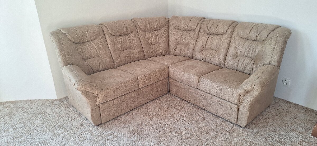 Úplně nová sedací souprava