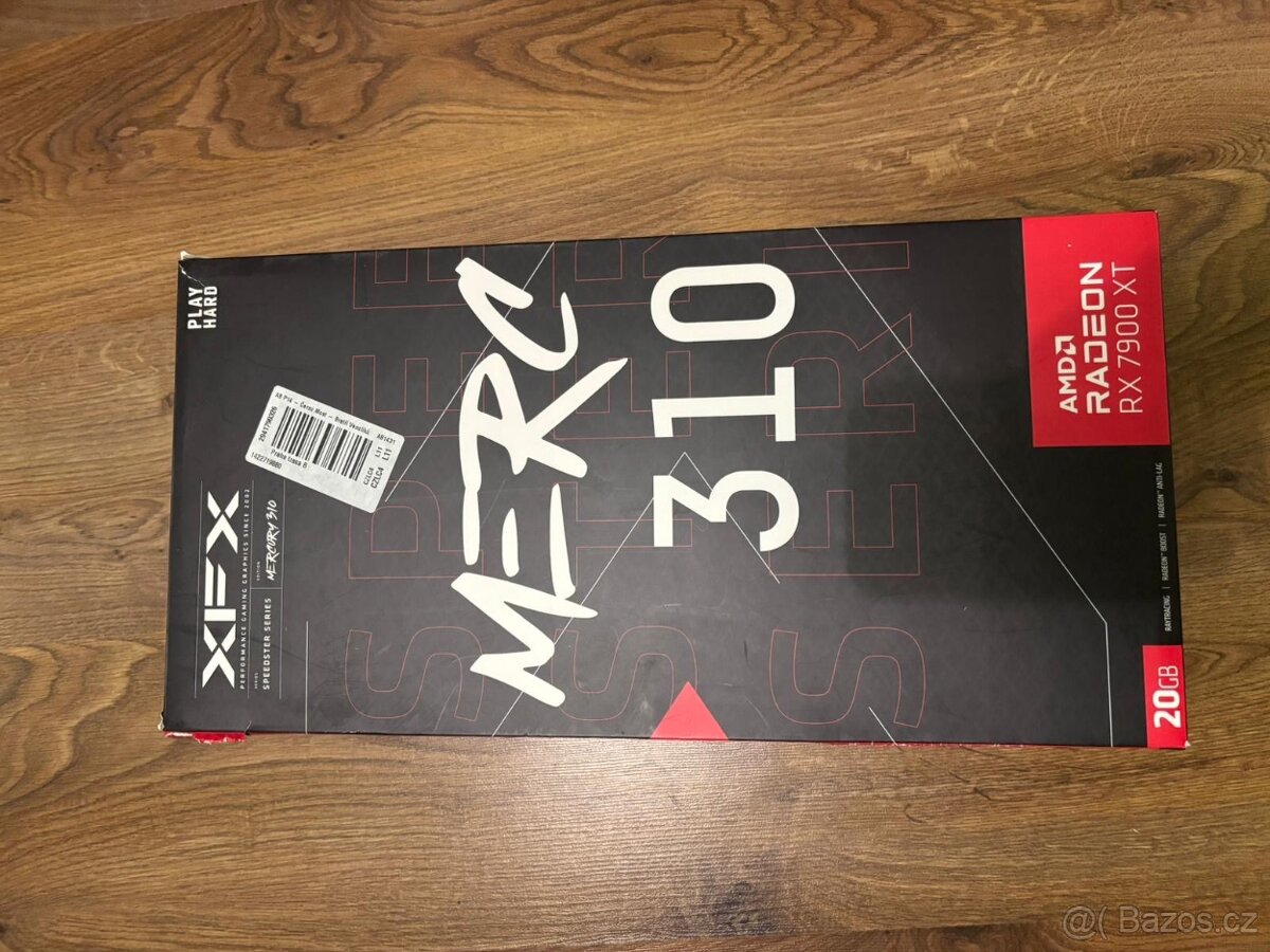 XFX Radeon 7900XT speedster merc 310 20gb