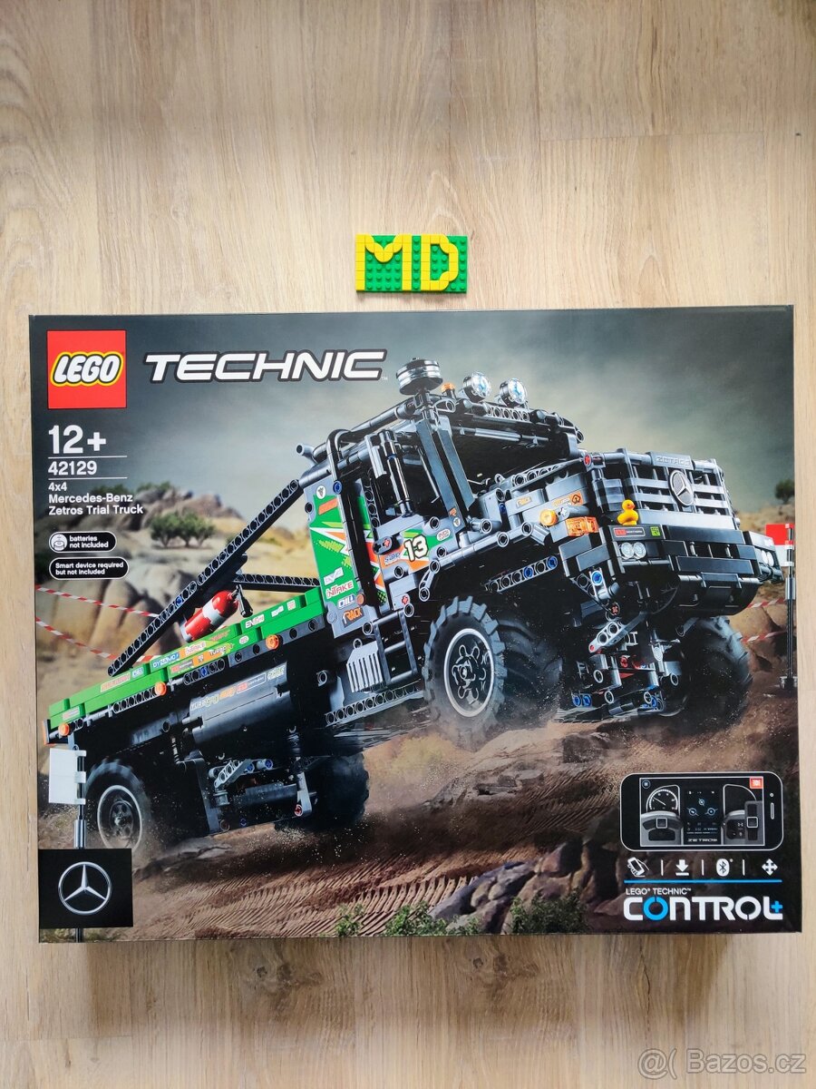 LEGO Technic 42129 Truck trialový vůz Mercedes-Benz Zetros