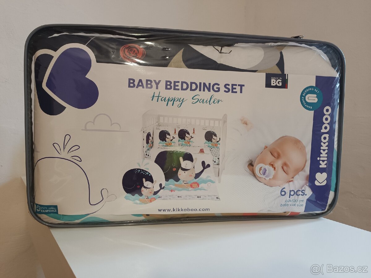 Dětské povlečení – NOVÉ, komplet 6 ks 🍼✨