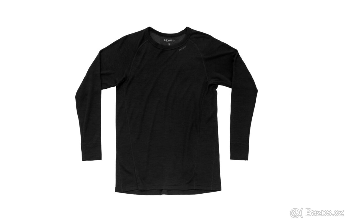 Tričko Devold Duo Active Merino 205 Shirt Man - M Black