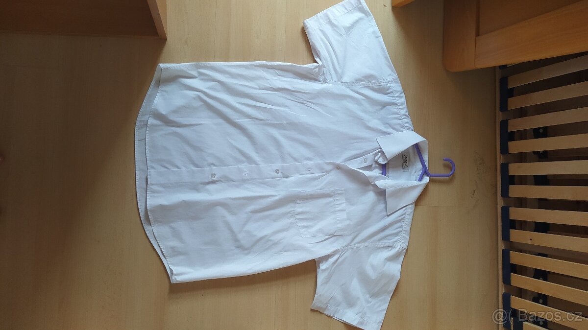 Bílá společenská košile A.M.J.