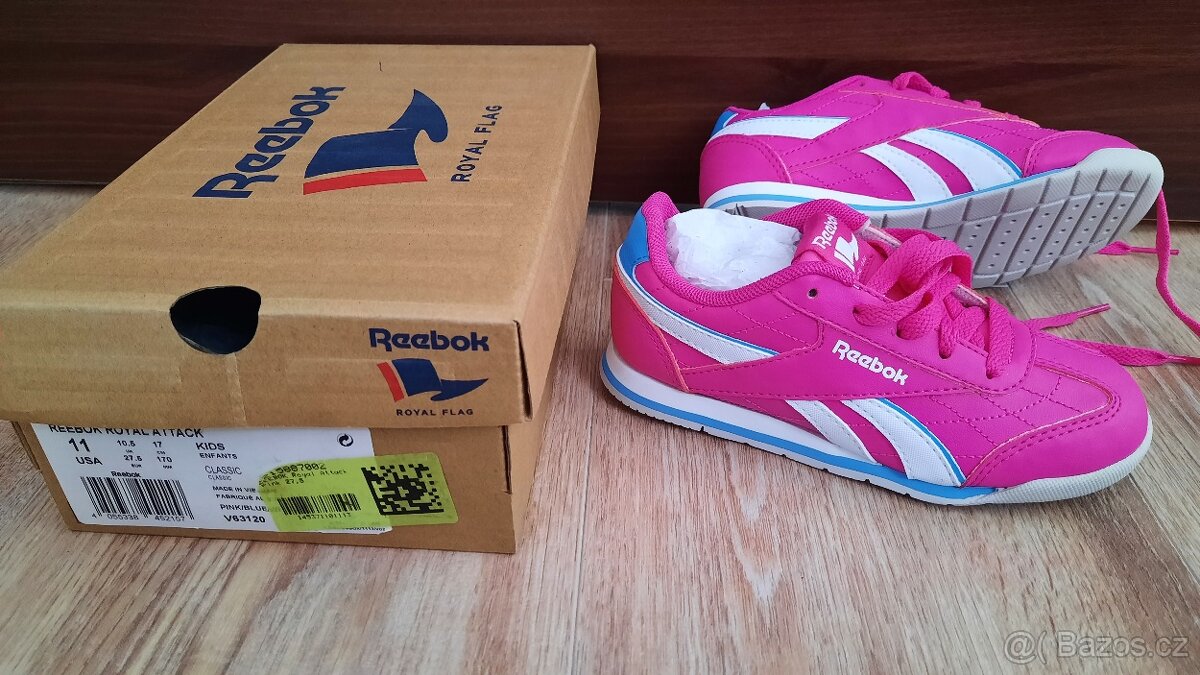 Nové dívčí tenisky Reebok vel. 27,5