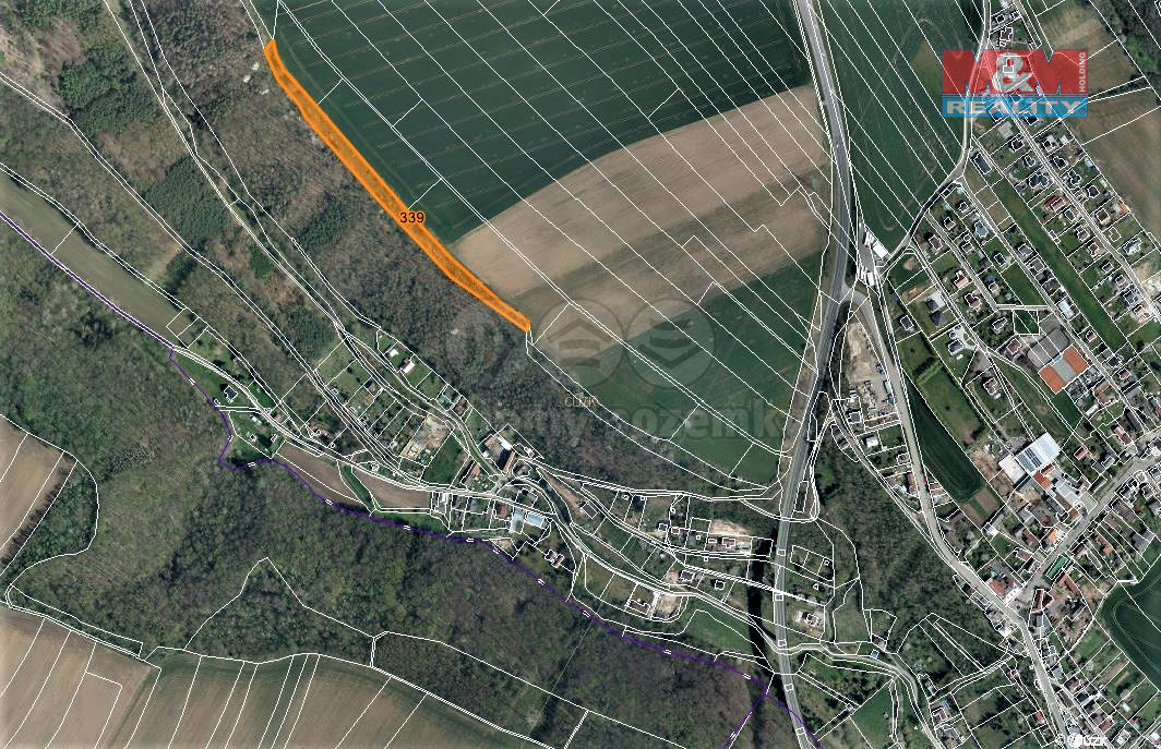 Prodej lesa, 3528 m², Hrdlořezy u Mladé Boleslavi