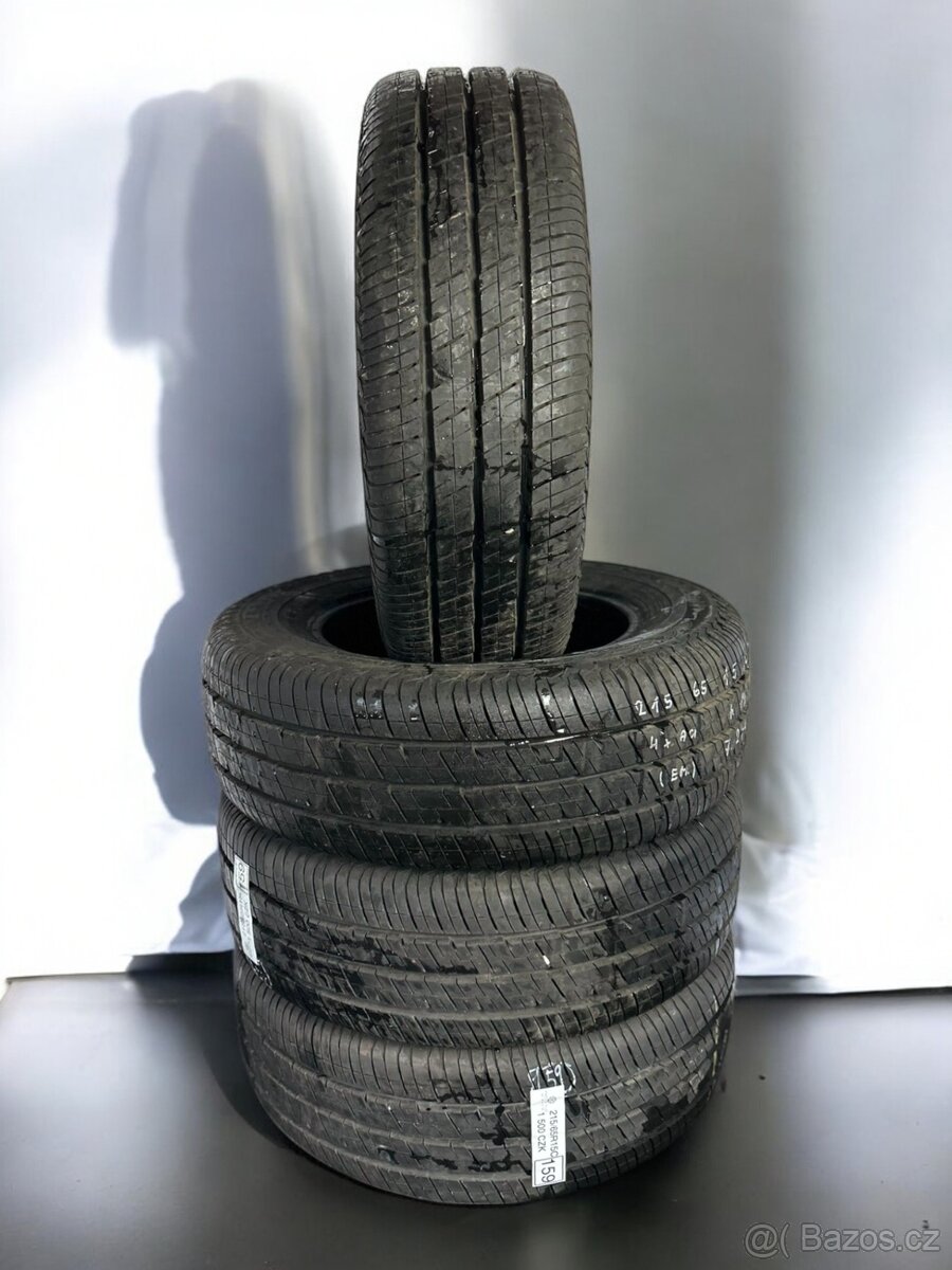 Zánovní letní pneumatiky Continental 215/65r15C