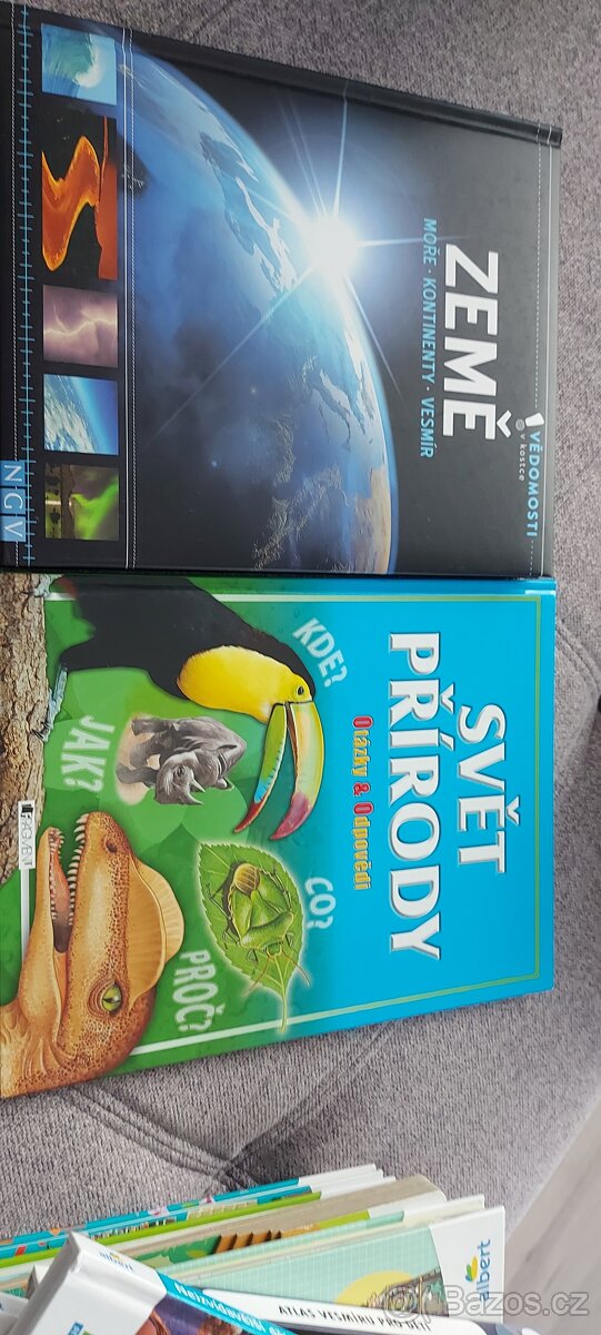 Svět přírody, země moře kontinenty