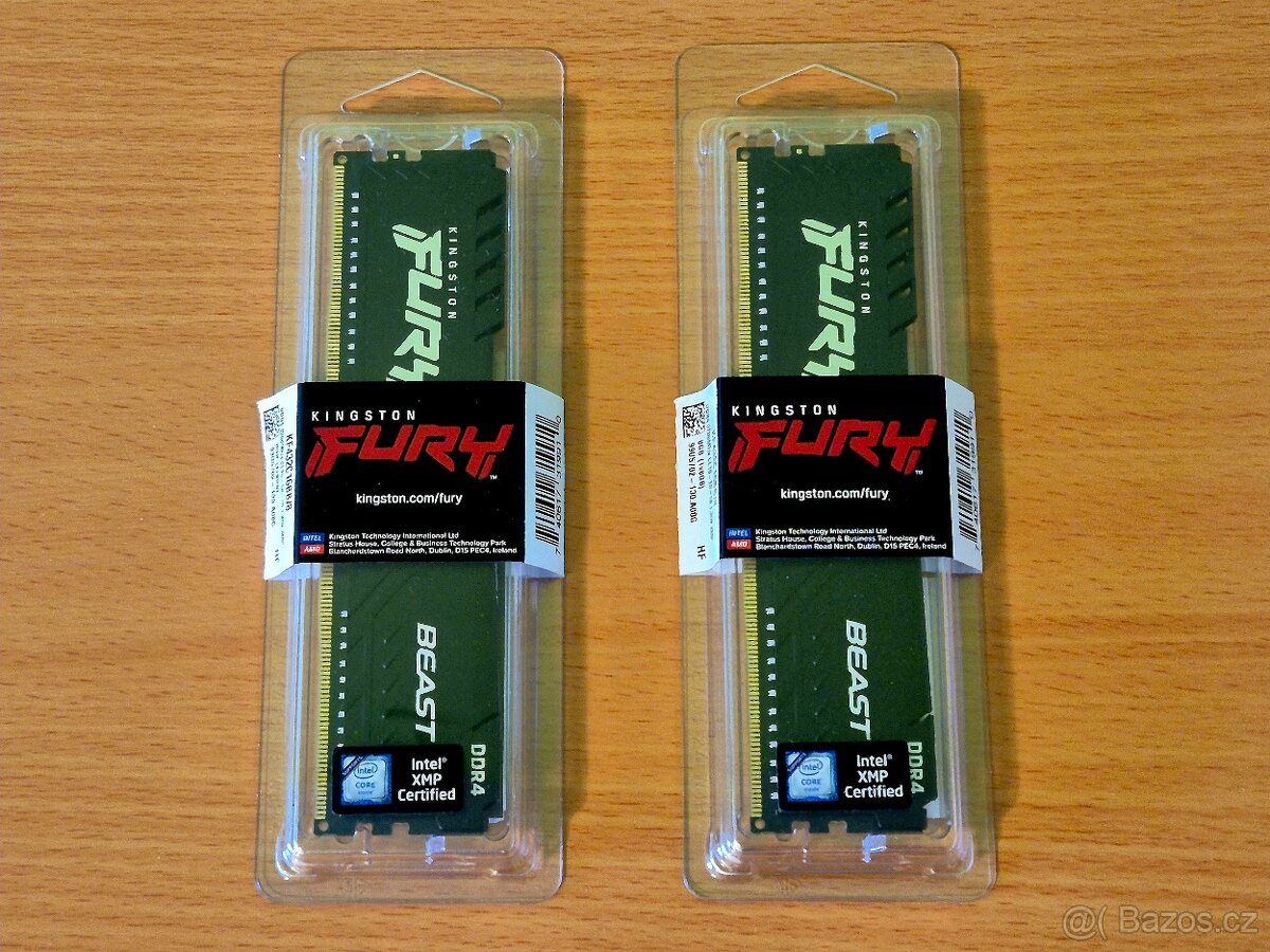 Kingston FURY 16GB KIT DDR4 3200MHz CL16