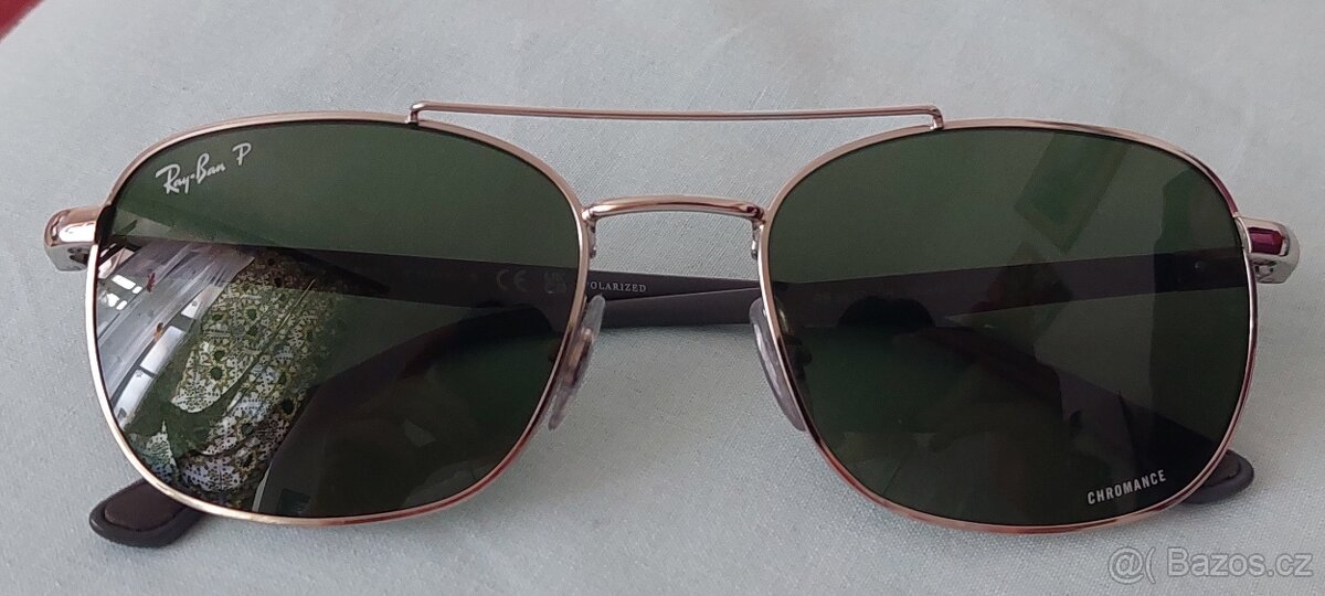 Brýle Ray-Ban CHROMANCE zelené
