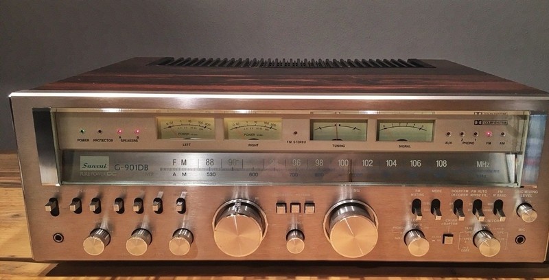 Sansui G-901DB - Monster-přijímač TOP