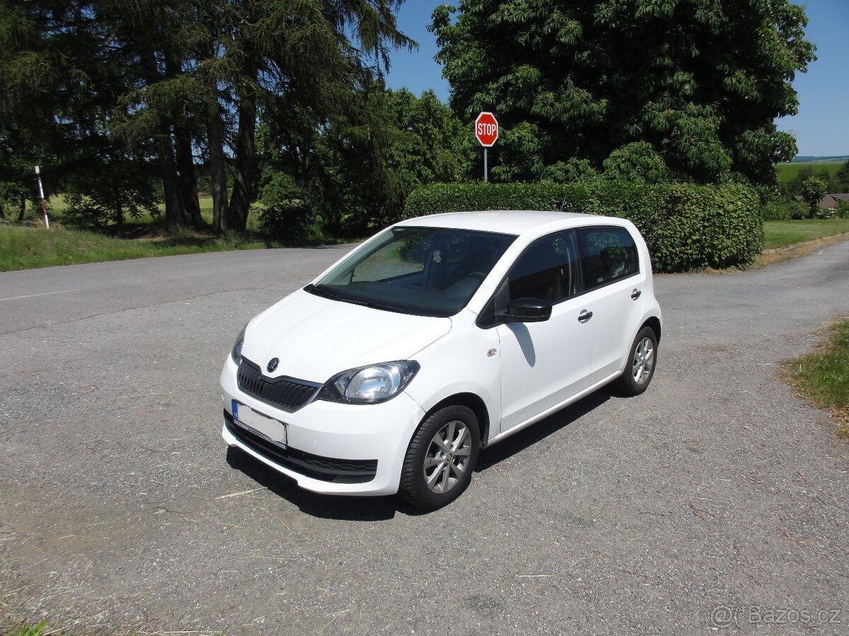 Škoda Citigo 1,0 CNG pronájem 400 Kč/den