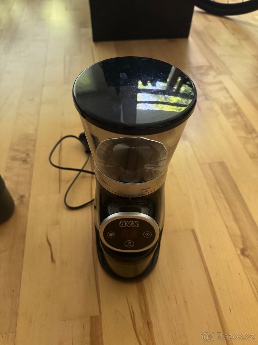 AVX CG1 Coffee Grinder - elektrický mlýnek - černý