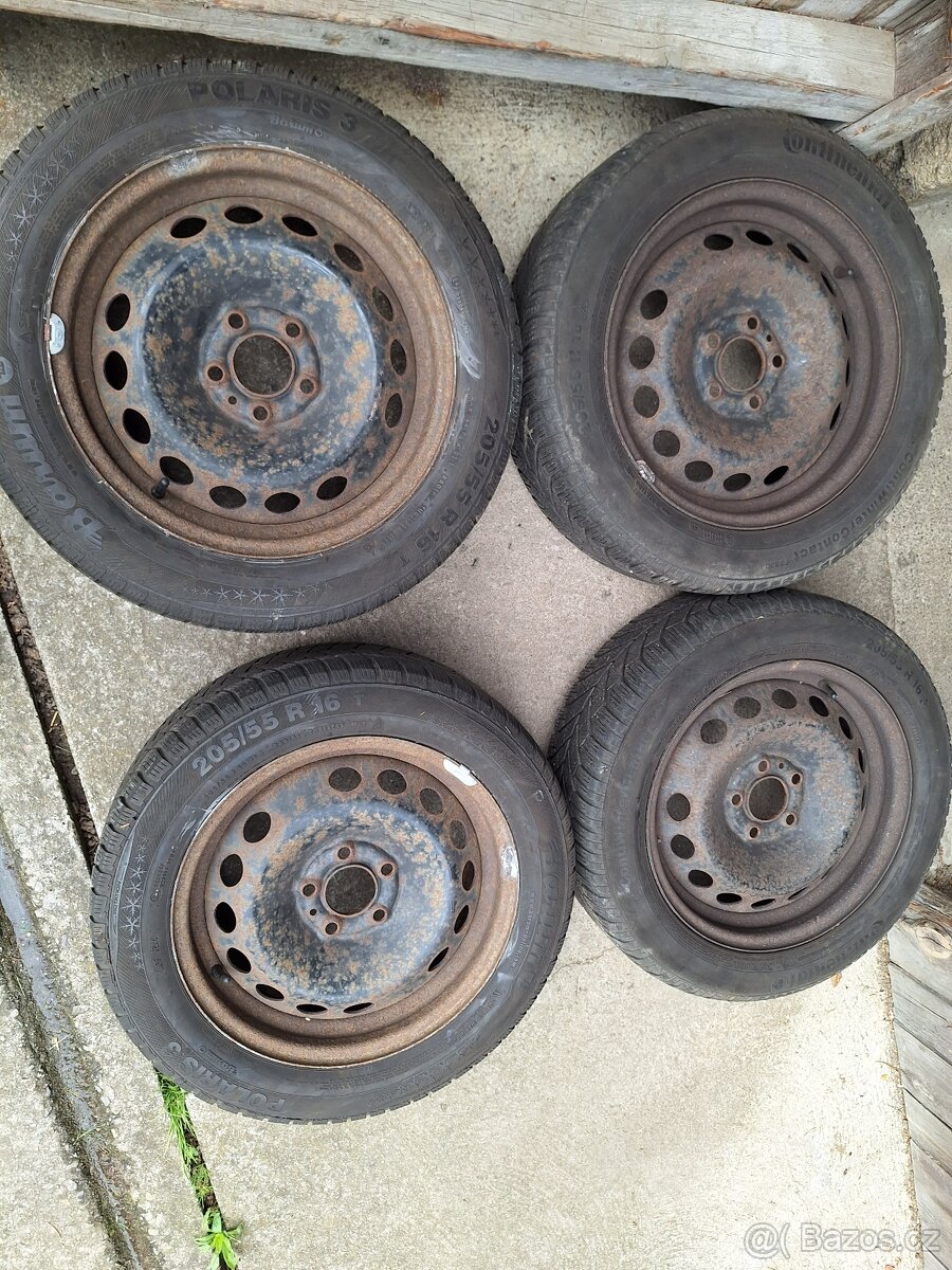 Zimní kola Ford+Volvo 205x55x16