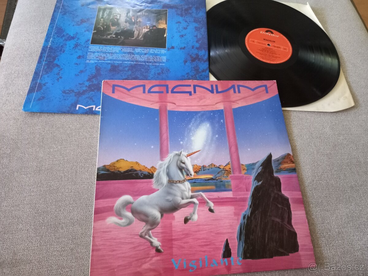 MAGNUM    „Vigilante“  /Polydor 1986/ nadherny  obal, + orig