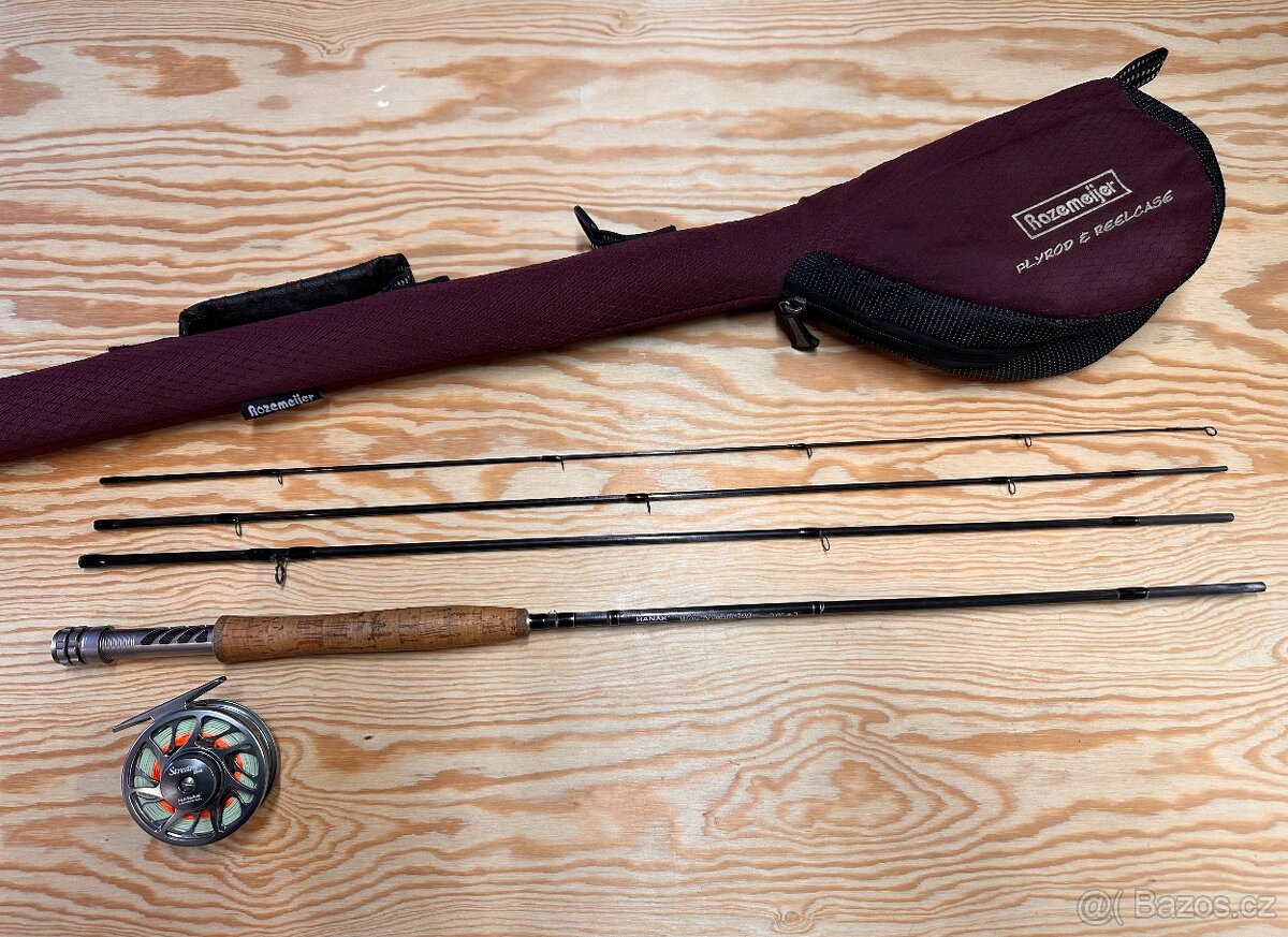 MUŠKAŘSKÝ SET / PRUT HANÁK WAVE NYMPH 390 2,70 M / AFTMA 3 +