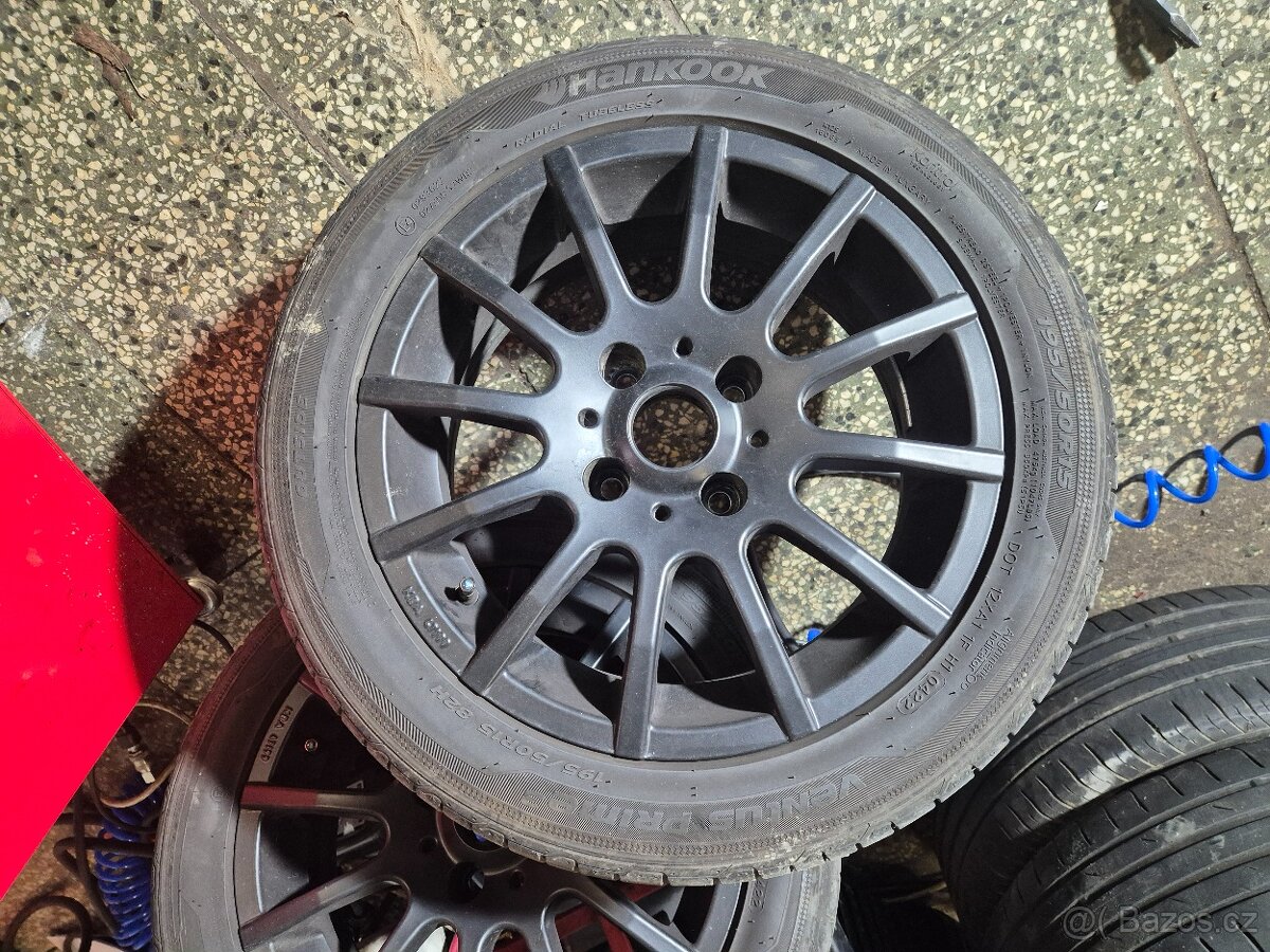 Alu kola Ford Puma Fiesta R15 195/50 4x108 ET34 letní
