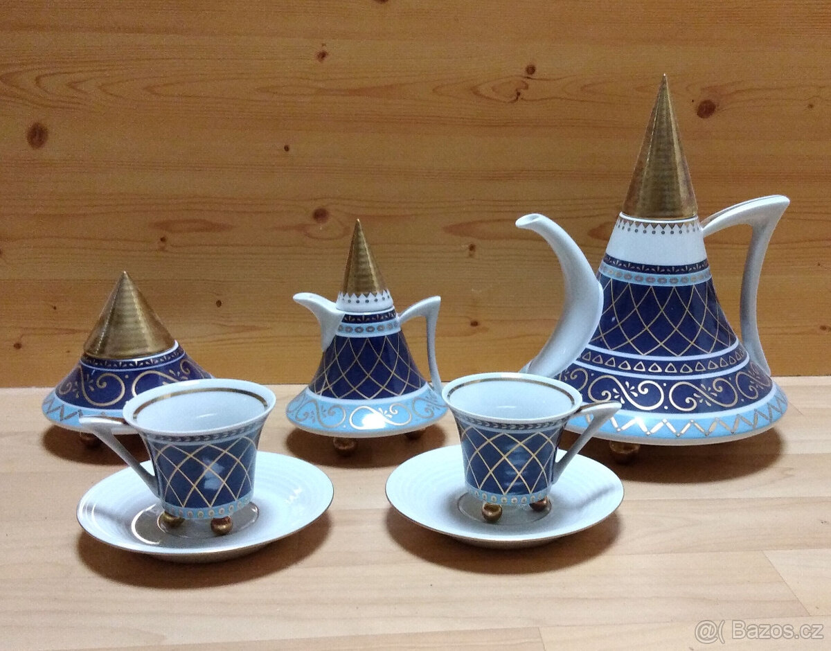 Porcelánová přátelská souprava Obelisk,