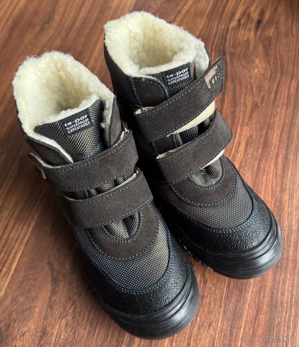 Dětské zimní boty KTR vel. 31 – NENOŠENÉ