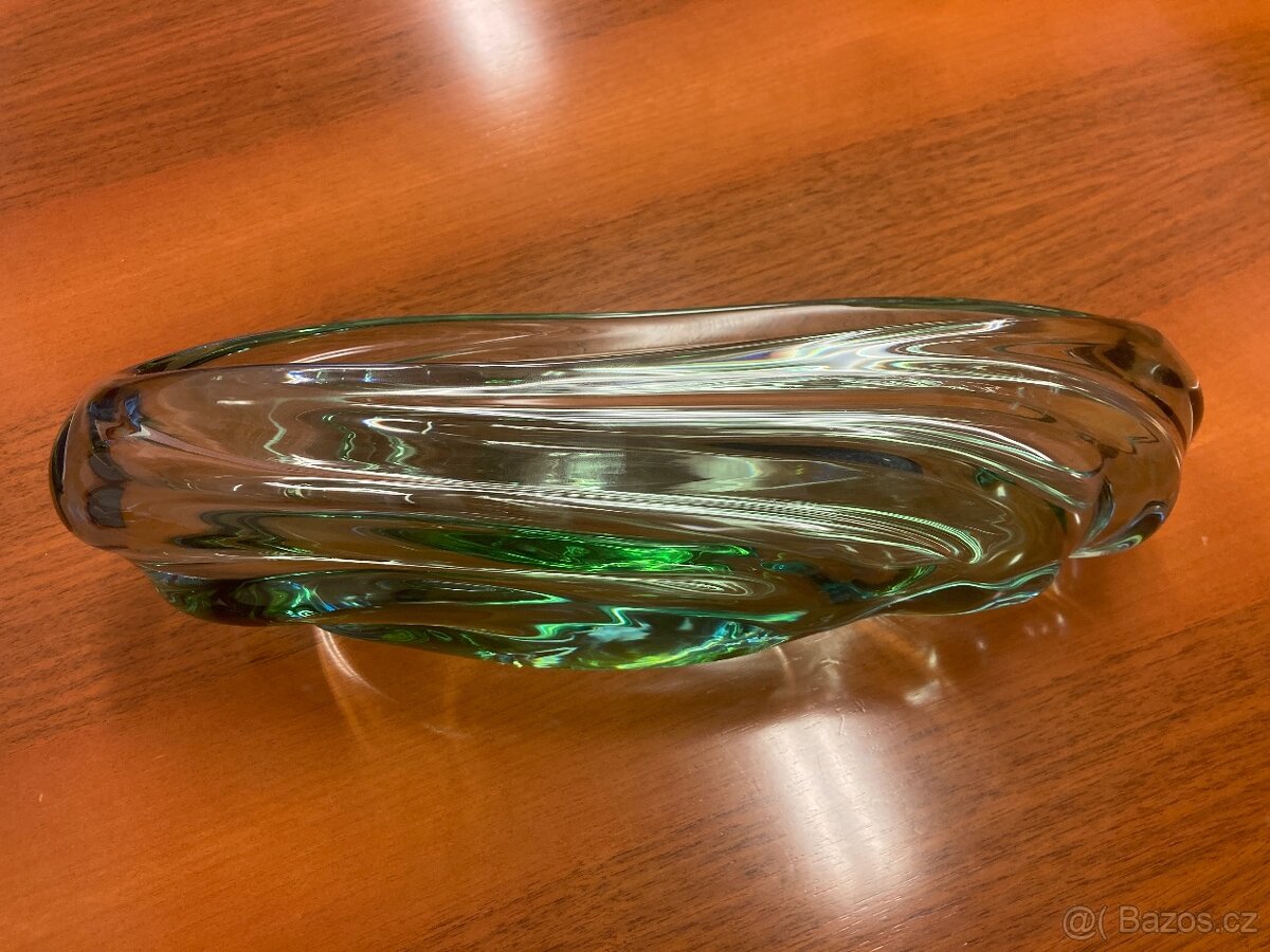 Mísa z hutního skla 70 léta