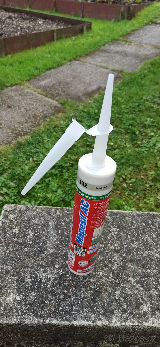 Tmel silikonový Mapei Mapesil AC 132 béžová