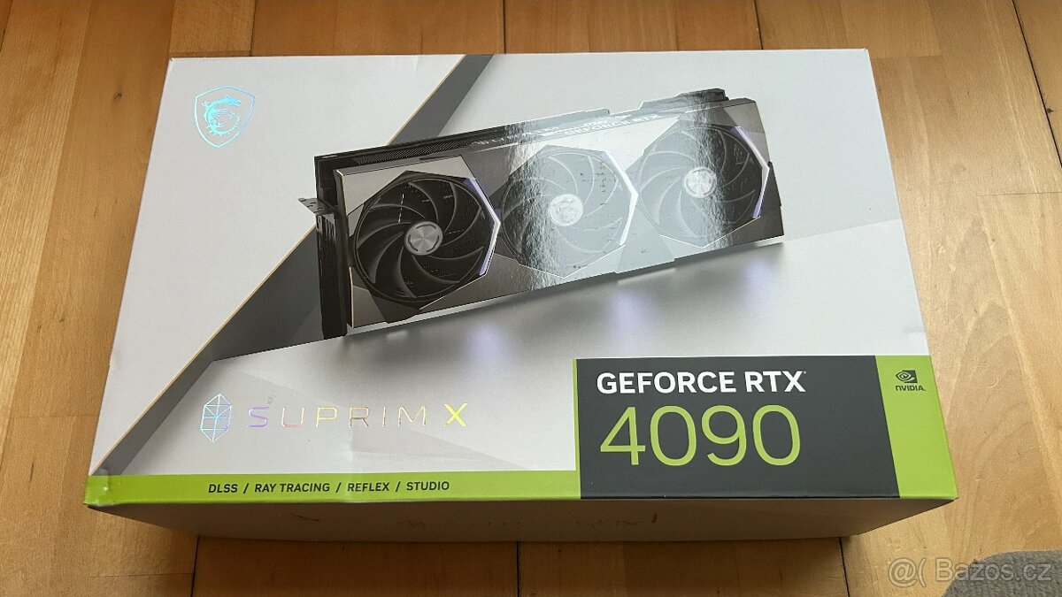 MSI RTX 4090 SUPRIM X 24G v prodloužené záruce