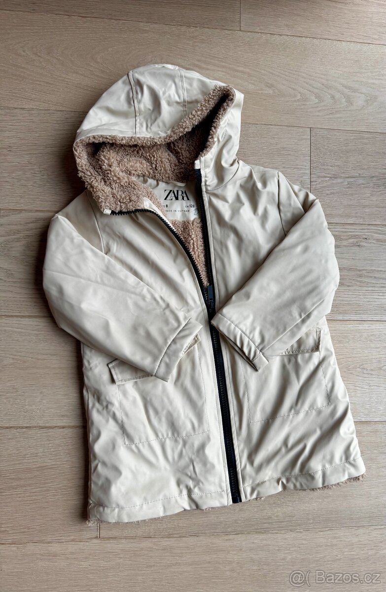 ZARA dívčí zimní bunda vel. 128