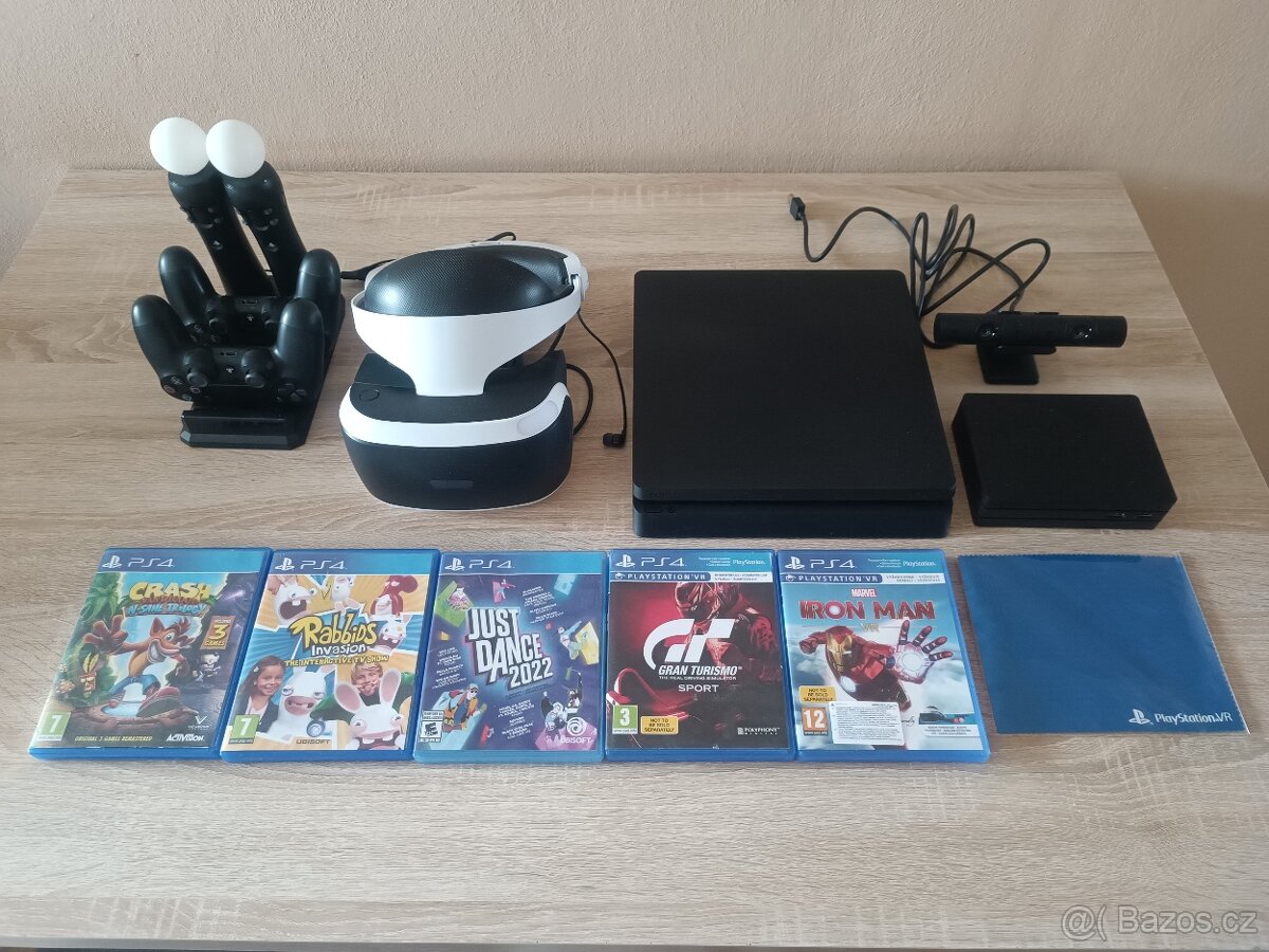 PS4 Slim 1TB + VR set v2