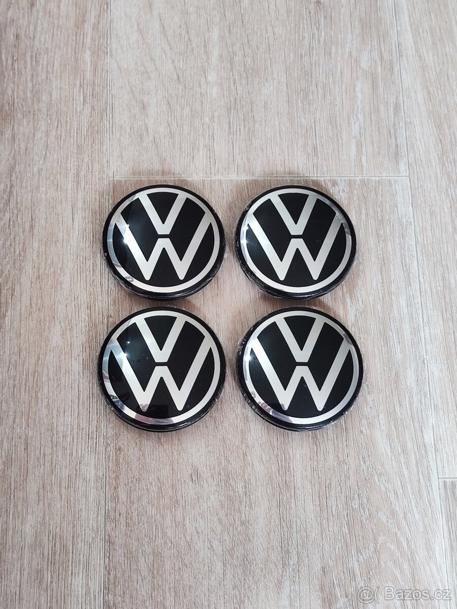 Středové krytky kol Volkswagen 65mm nový design 2