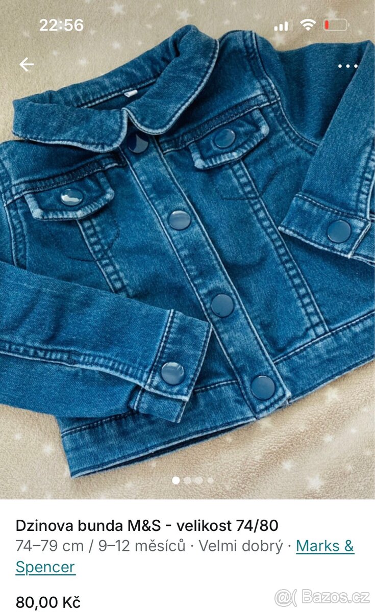 Hezke obleceni holka - velikost 74/80