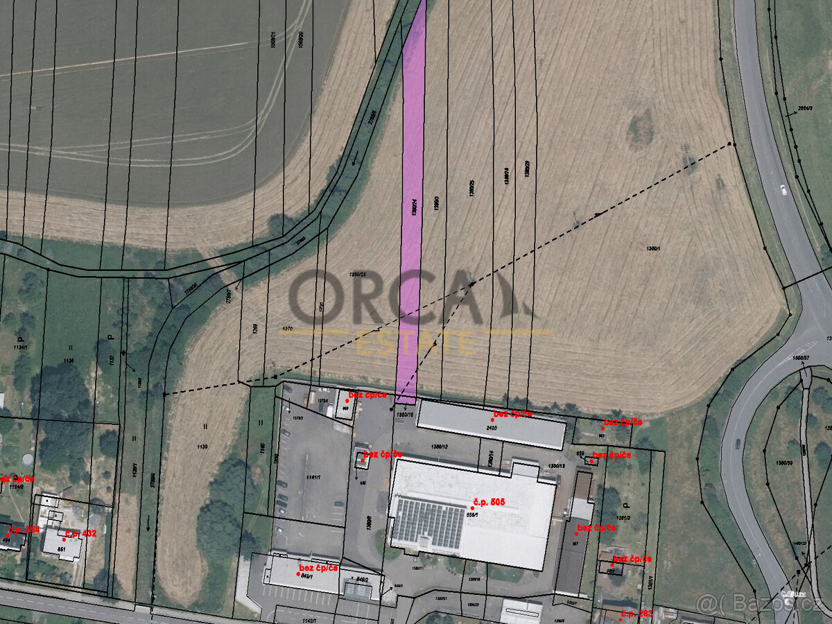 0,2 ha pozemků v k. ú. Drahotuše