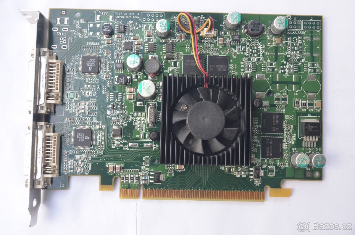 kultovka Matrox Millenium P650 128MB PCI-e x16 DUAL HEAD
