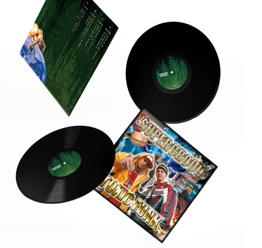 2LP SUPERCROOO - Toxic Funk (Black LPs)